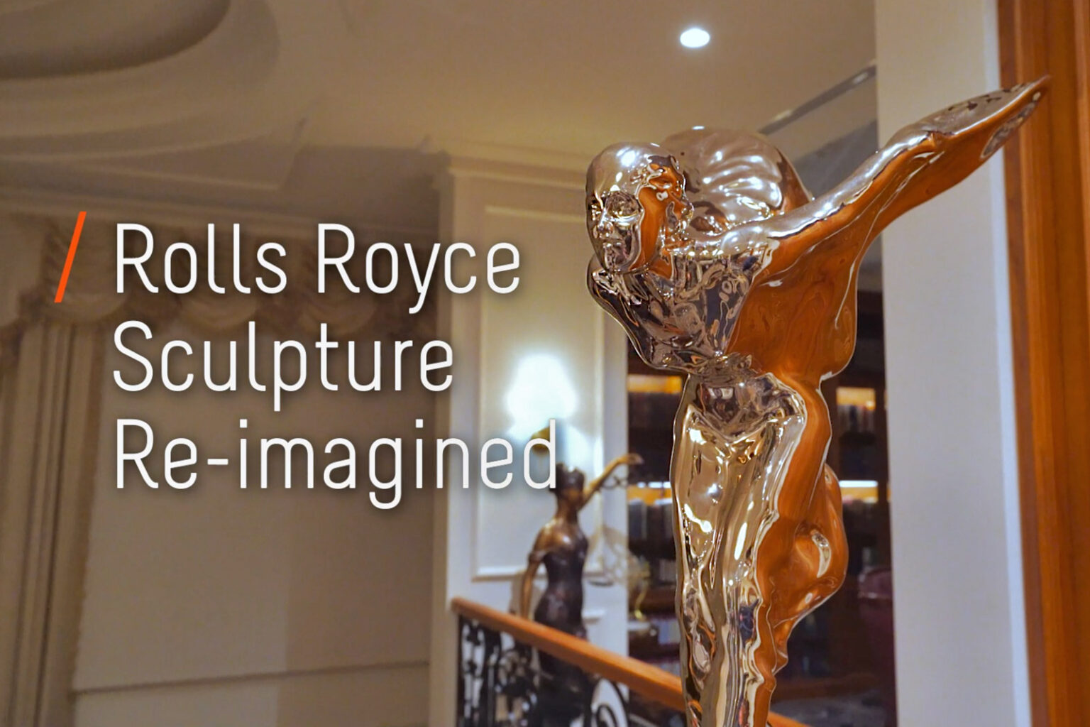 Rolls Royce Angel Hood Ornament Replica | LUXURY CAR SCULPTURE